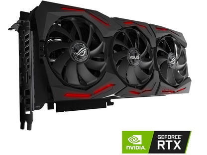 ASUS ROG Strix GeForce RTX 2080 Ti DirectX 12 ROG-STRIX-RTX2080TI-O11G-GAMING 11GB 352-Bit GDDR6 PCI Express 3.0 HDCP Ready SLI Support Video Card