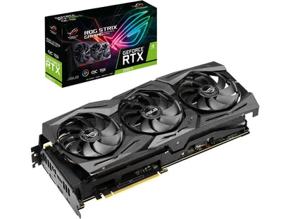 ASUS ROG Strix GeForce RTX 2080 Ti DirectX 12 ROG-STRIX-RTX2080TI-O11G-GAMING 11GB 352-Bit GDDR6 PCI Express 3.0 HDCP Ready SLI Support Video Card