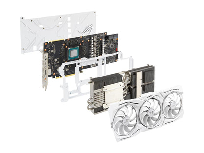 ASUS ROG STRIX GeForce RTX 2080 SUPER ROG-STRIX-RTX2080S-O8G-WHITE-GAMING 8GB 256-Bit GDDR6 PCI Express 3.0 HDCP Ready SLI Support Video Card