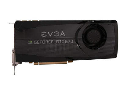 EVGA 02G-P4-2678-KR GeForce GTX 670 FTW 2GB 256-bit GDDR5 PCI Express 3.0 x16 HDCP Ready SLI Support Video Card