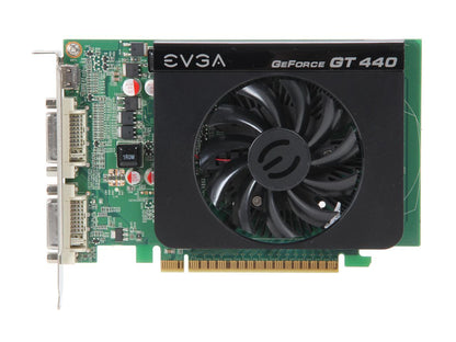 EVGA GeForce GT 440 (Fermi) DirectX 11 01G-P3-1441-RX 1GB 128-Bit DDR3 PCI Express 2.0 x16 HDCP Ready Video Card