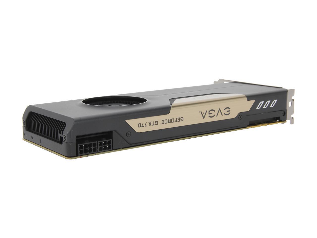 EVGA 02G-P4-2770-KR G-SYNC Support GeForce GTX 770 2GB 256-Bit GDDR5 PCI Express 3.0 SLI Support Video Card