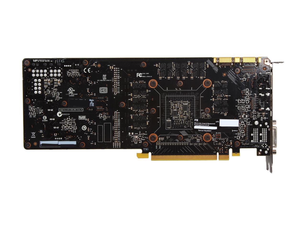 EVGA SuperClocked w/ ACX Cooling 02G-P4-2774-KR G-SYNC Support GeForce GTX 770 2GB 256-bit GDDR5 PCI Express 3.0 SLI Support Video Card