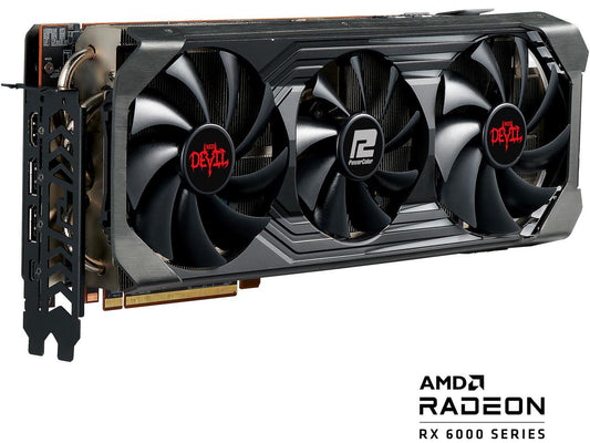 PowerColor Red Devil Limited Edition AMD Radeon RX 6800 XT Gaming Graphics Card with 16GB GDDR6 Memory, Powered by AMD RDNA 2, Raytracing, PCI Express 4.0, HDMI 2.1, AMD Infinity Cache