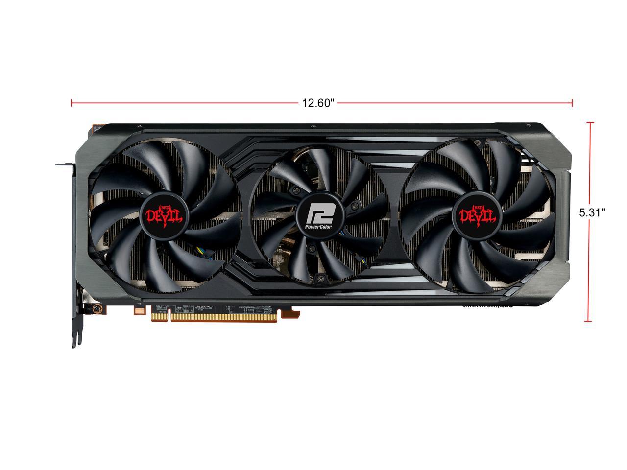 PowerColor Red Devil Limited Edition AMD Radeon RX 6800 Gaming Graphics Card with 16GB GDDR6 Memory, Powered by AMD RDNA 2, Raytracing, PCI Express 4.0, HDMI 2.1, AMD Infinity Cache