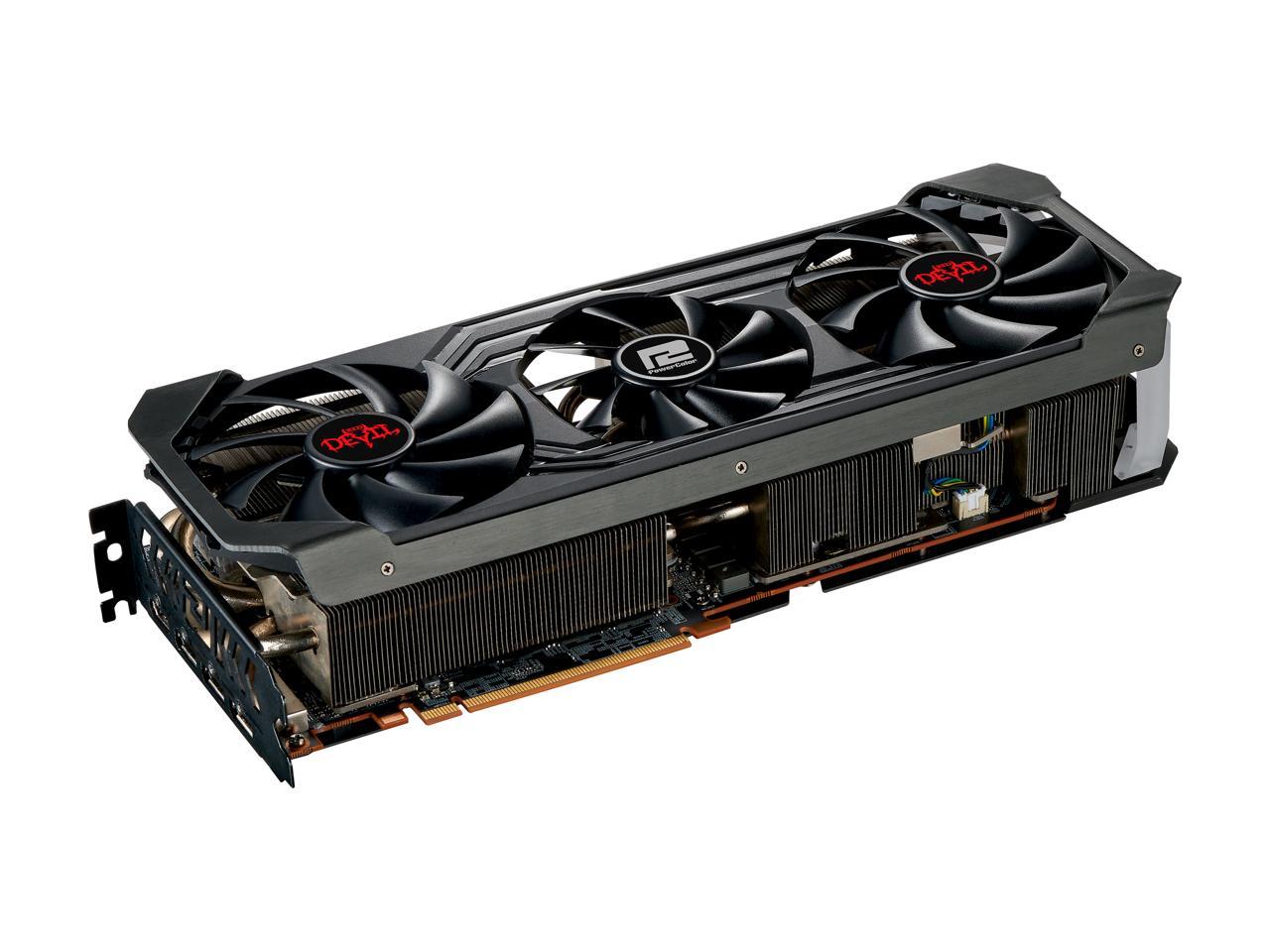 PowerColor Red Devil AMD Radeon RX 6900 XT Ultimate Gaming Graphics Card with 16GB GDDR6 Memory, Powered by AMD RDNA 2, HDMI 2.1 (AXRX 6900XTU 16GBD6-3DHE/OC)