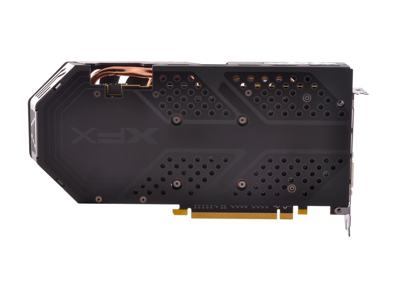 XFX Radeon RX 580 GTS Black Edition 1405 MHz OC+, 8GB 256-bit GDDR5, DX12 VR Ready, Double Dissipation, Dual BIOS, PCI-E AMD Graphics Card (RX-580P828D6)