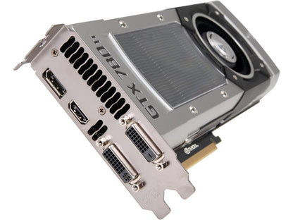 EVGA 03G-P4-2881-KR G-SYNC Support GeForce GTX 780 Ti 3GB 384-Bit GDDR5 PCI Express 3.0 SLI Support Video Card