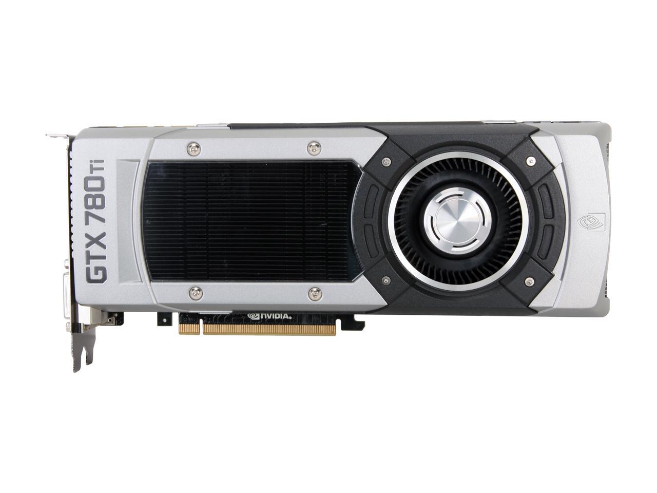 EVGA 03G-P4-2881-KR G-SYNC Support GeForce GTX 780 Ti 3GB 384-Bit GDDR5 PCI Express 3.0 SLI Support Video Card