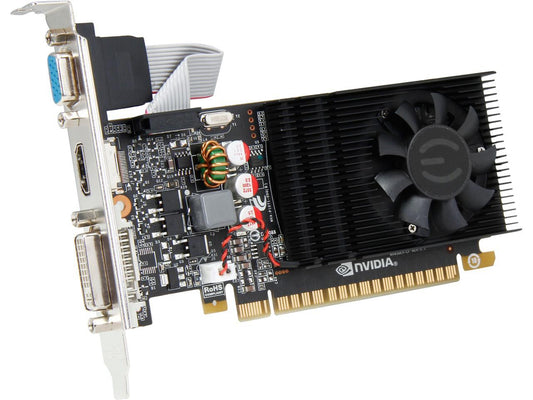 EVGA GeForce GT 730 DirectX 12 02G-P3-2732-KR 2GB 128-Bit DDR3 PCI Express 2.0 Low Profile Video Card