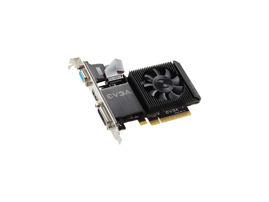 EVGA GeForce GT 710 DirectX 12 02G-P3-2713-KR 2GB 64-Bit DDR3 PCI Express 2.0 Video Card