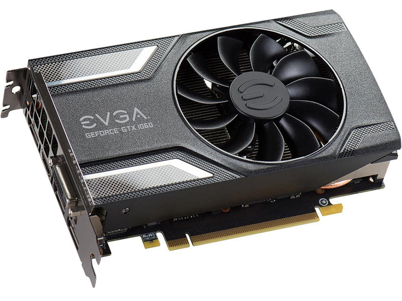 EVGA GeForce GTX 1060 SC GAMING, ACX 2.0 (Single Fan), 03G-P4-6162-KR, 3GB GDDR5, DX12 OSD Support (PXOC)