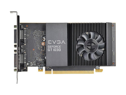 EVGA GeForce GT 1030 DirectX 12 02G-P4-6338-KR 2GB 64-Bit GDDR5 PCI Express 3.0 Video Card