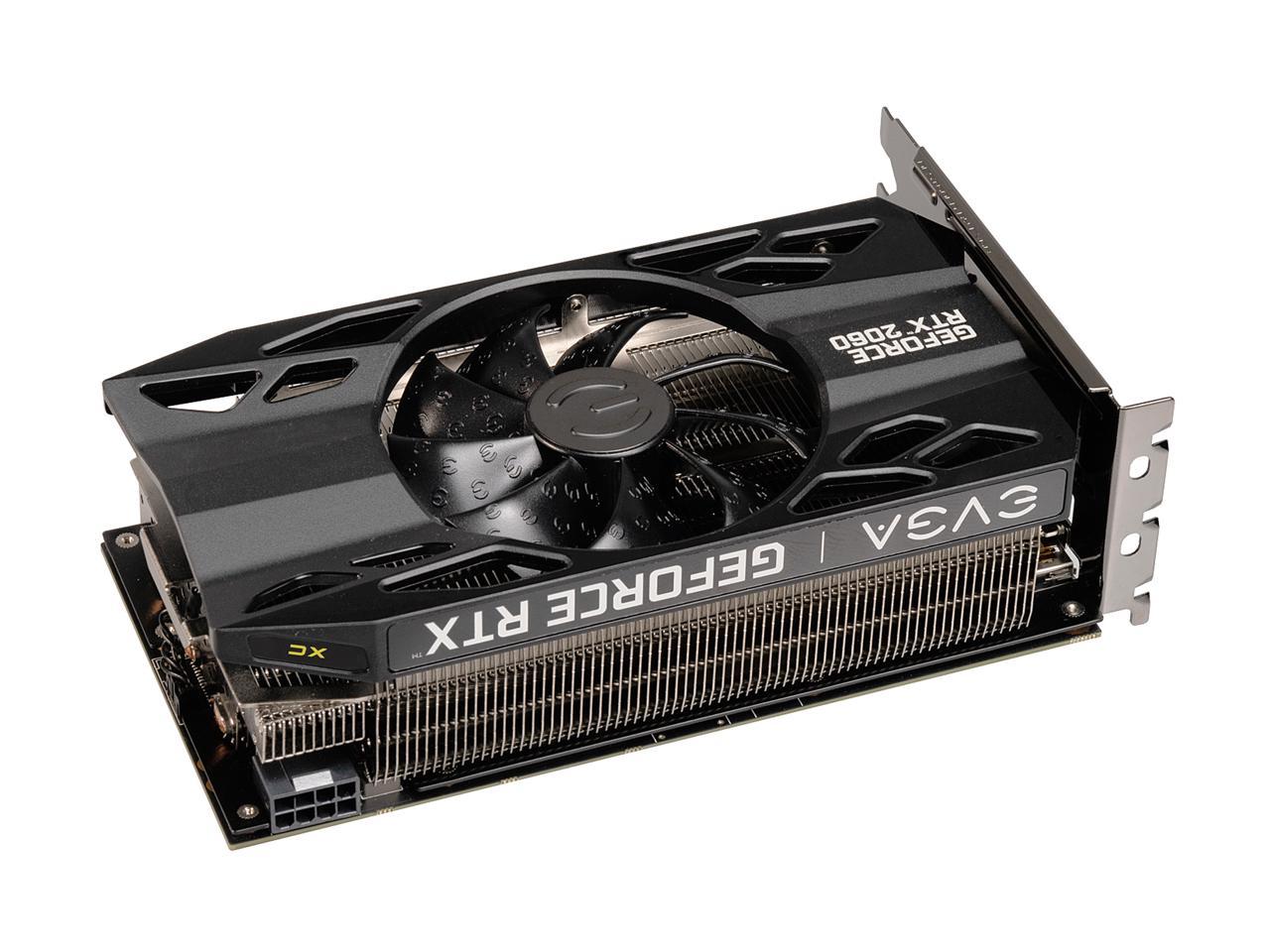 EVGA GeForce RTX 2060 XC GAMING, 6GB GDDR6, HDB Fan Graphics Card 06G-P4-2063-KR