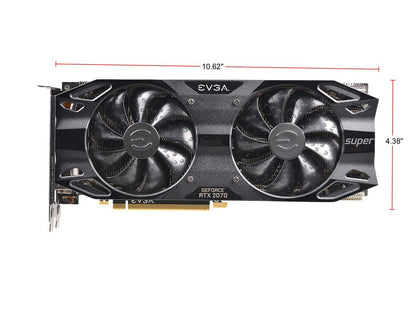 EVGA GeForce RTX 2070 SUPER BLACK GAMING, 08G-P4-3071-KR, 8GB GDDR6