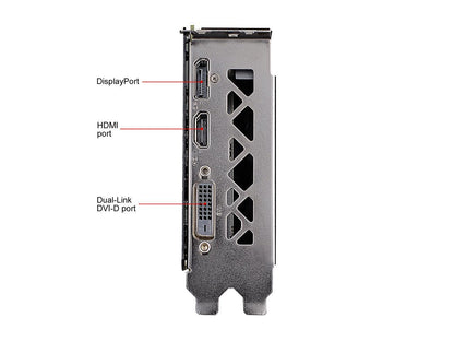 EVGA GeForce RTX 2060 KO ULTRA GAMING Video Card, 06G-P4-2068-KR, 6GB GDDR6, Dual Fans, Metal Backplate