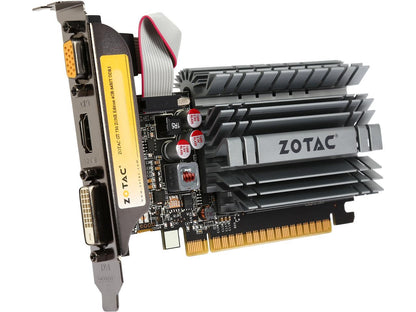 ZOTAC GeForce GT 730 DirectX 12 (feature level 11_0) ZT-71115-20L 4GB 64-Bit DDR3 PCI Express 2.0 Zone Edition Video Card