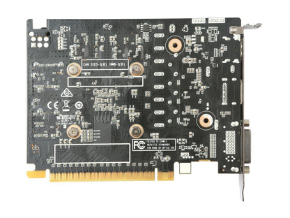 ZOTAC GeForce GTX 1050 Ti DirectX 12 ZT-P10510A-10L 4GB 128-Bit GDDR5 PCI Express 3.0 HDCP Ready Mini Video Card
