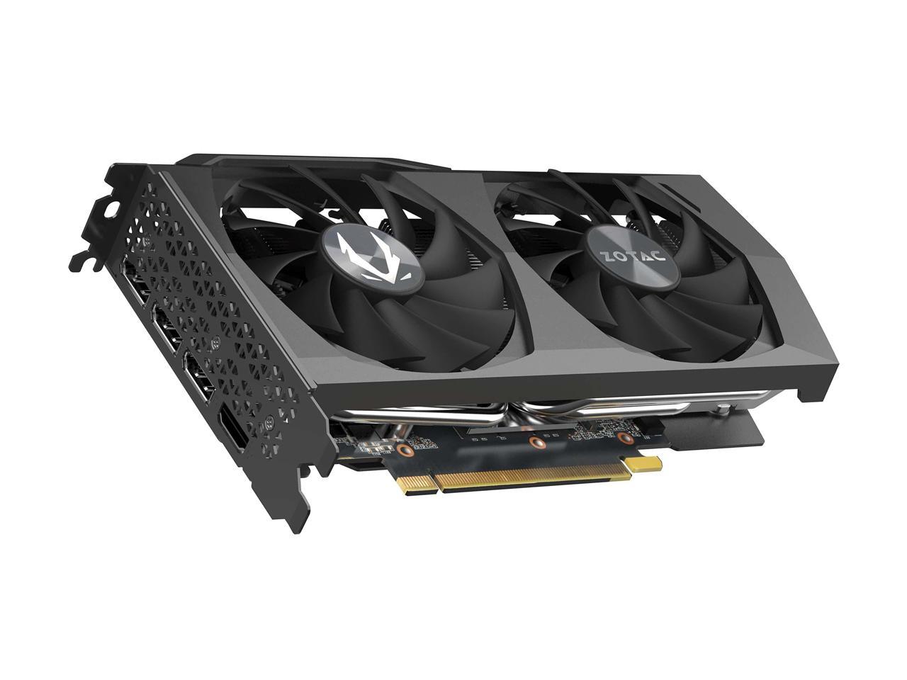 ZOTAC GAMING GeForce RTX 3060 Twin Edge 12GB GDDR6 192-bit 15 Gbps PCIE 4.0 Gaming Graphics Card, IceStorm 2.0 Cooling, Active Fan Control, FREEZE Fan Stop, ZT-A30600E-10M