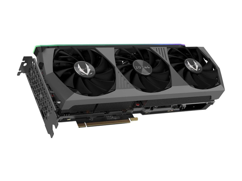 ZOTAC GAMING GeForce RTX 3080 AMP Holo 10GB GDDR6X 320-bit 19 Gbps PCIE 4.0 Gaming Graphics Card, HoloBlack, IceStorm 2.0 Advanced Cooling, SPECTRA 2.0 RGB Lighting, ZT-A30800F-10P
