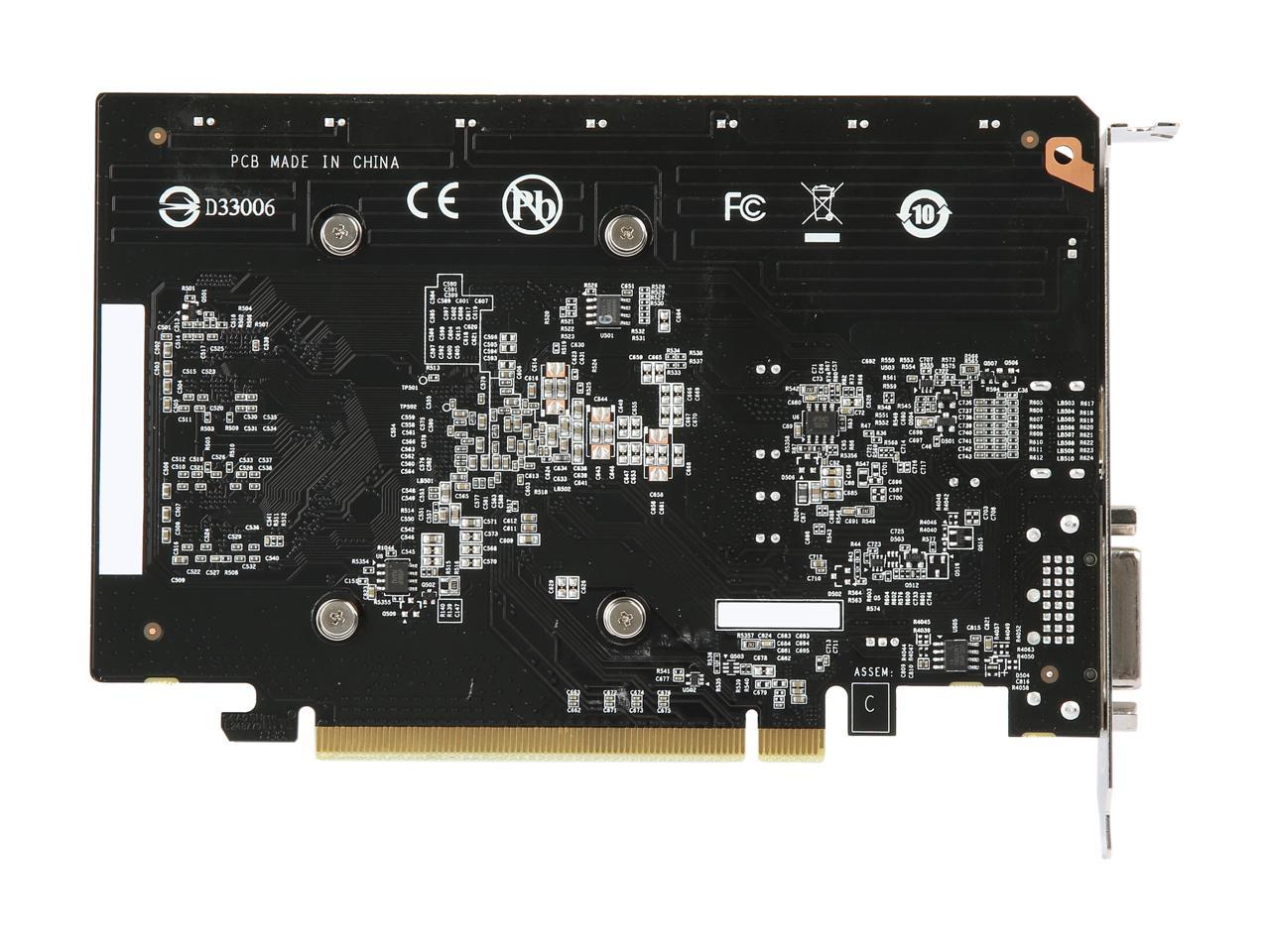 GIGABYTE GeForce GT 1030 DirectX 12 GV-N1030OC-2GI 2GB 64-Bit GDDR5 PCI Express x16 Video Card