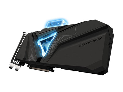 GIGABYTE GeForce RTX 2080 SUPER GAMING OC WATERFORCE WB 8G Graphics Card, Water Block Cooling System, 8GB 256-Bit GDDR6, GV-N208SGAMINGOC WB-8GD Video Card