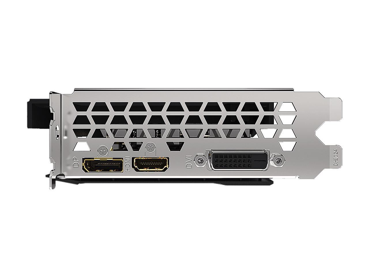 GIGABYTE GeForce GTX 1650 DirectX 12 GV-N1656EAGLE OC-4GD 4GB 128-Bit GDDR6 PCI Express 3.0 x16 ATX Video Card