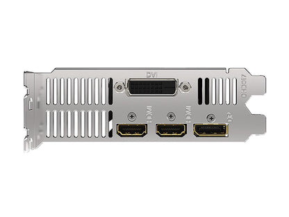 GIGABYTE GeForce GTX 1650 DirectX 12 GV-N1656OC-4GL 4GB 128-Bit GDDR6 PCI Express 3.0 x16 Low Profile Ready Video Card