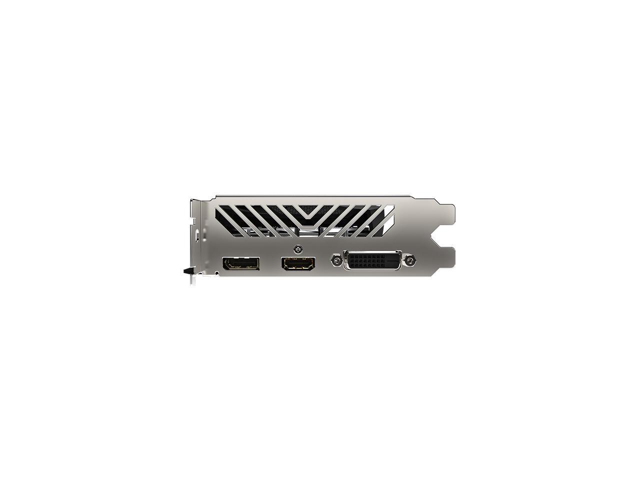 GIGABYTE GeForce GTX 1650 DirectX 12 GV-N1656WF2OC-4GD (rev. 2.0) 4GB 128-Bit GDDR6 PCI Express 3.0 x16 ATX Video Card