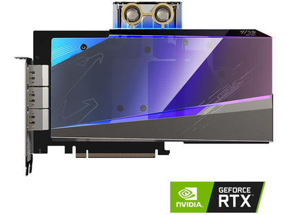 GIGABYTE AORUS GeForce RTX 3080 Ti 12GB GDDR6X PCI Express 4.0 x16 ATX Video Card GV-N308TAORUSX WB-12GD