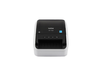 Brother QL-1100 4" Wide Format, Professional Direct Thermal Label Printer, USB, USB Host, Auto Cutter - White/Black