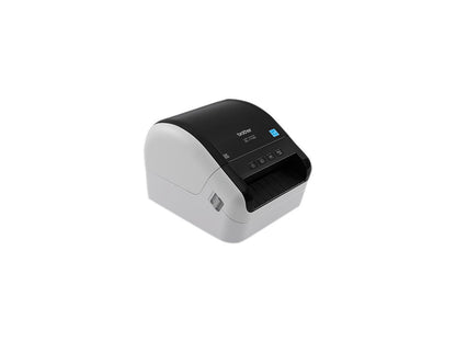 Brother QL-1100 4" Wide Format, Professional Direct Thermal Label Printer, USB, USB Host, Auto Cutter - White/Black