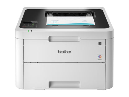 Brother Compact Digital Color Printer Providing Laser Printer Quality Results with Wireless and Duplex Printing HL-L3230CDW