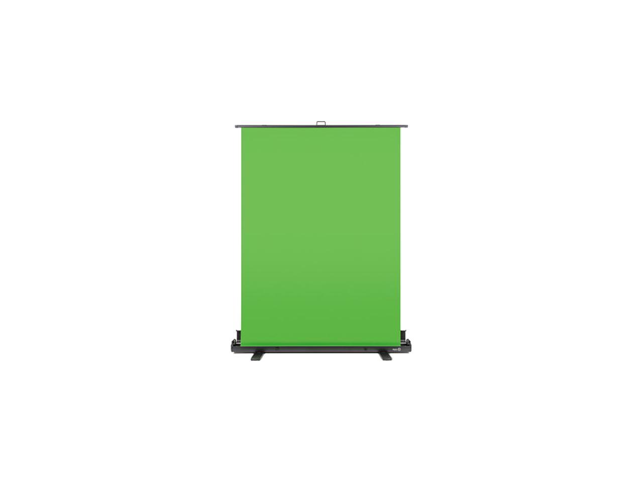 Elgato Green Screen - Collapsible Chroma Key Panel for Background Removal, Auto-locking Frame, Wrinkle-resistant Chroma-green Fabric, Aluminum Hard Case, Ultra-quick Setup and Teardown