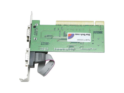 StarTech PCI2S550 2 Port PCI RS232 Serial Adapter Card with 16550 UART