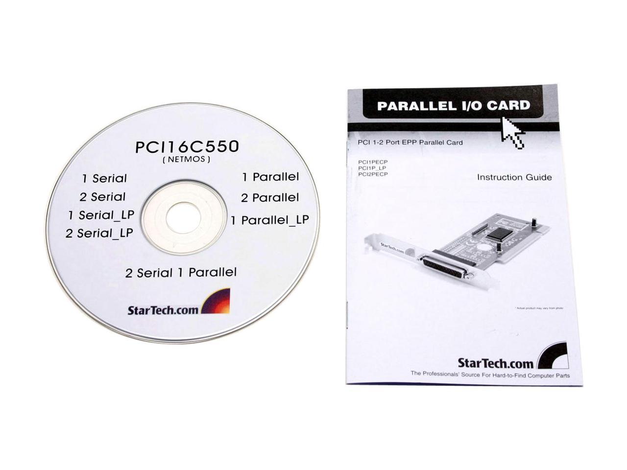 StarTech 1 Port PCI Parallel Adapter Card