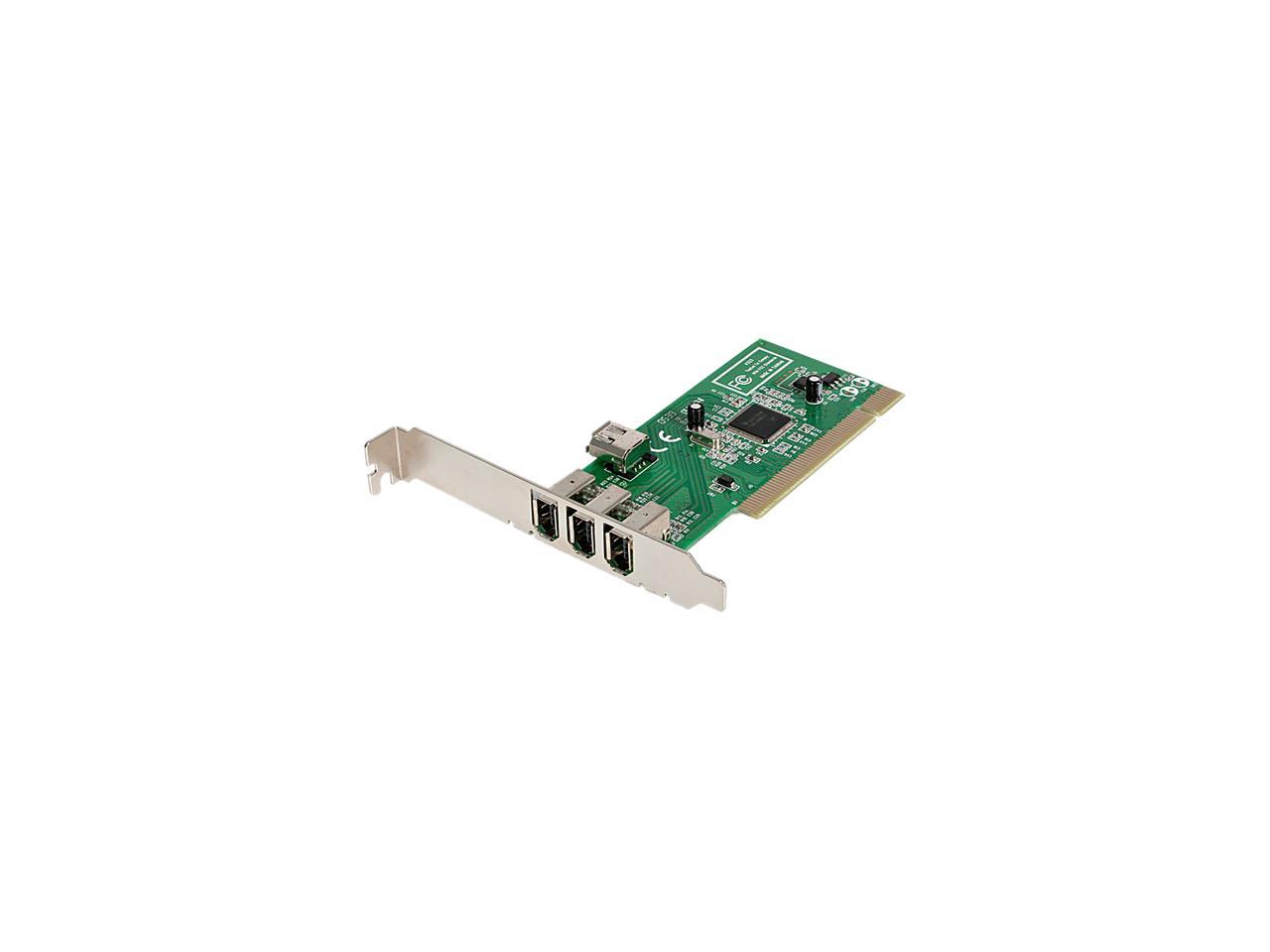 StarTech.com 4 port PCI 1394a FireWire Adapter Card Model PCI1394MP