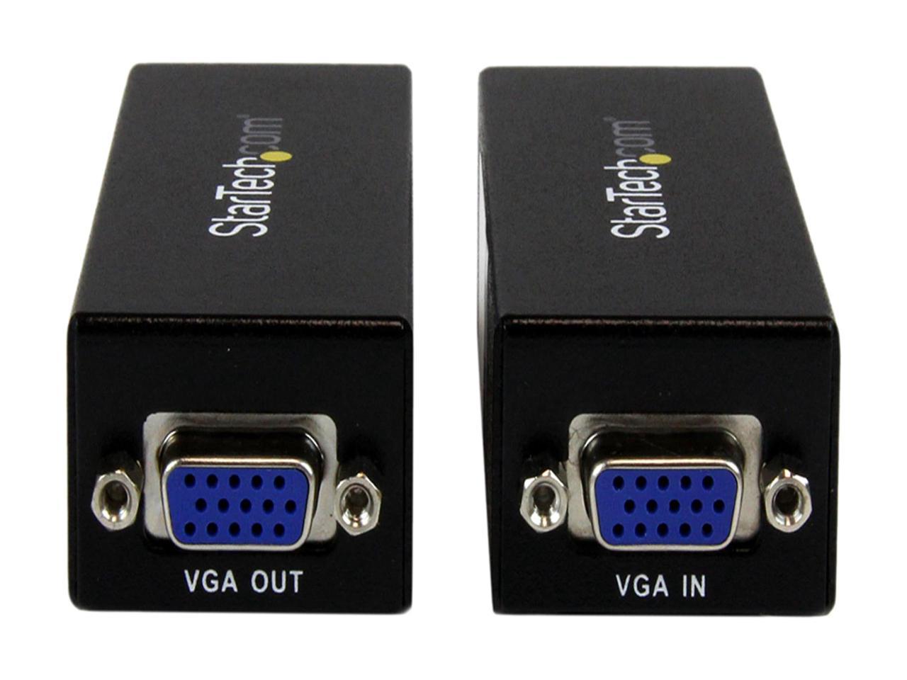 StarTech.com ST121UTPEP VGA to Cat 5 Monitor Extender Kit (250ft/80m) - VGA over Cat5 Video Extender - 1 Local and 1 Remote