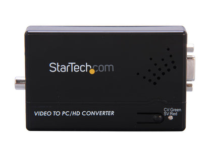 StarTech.com VID2VGATV2 Composite and S-Video to VGA Video Scan Converter
