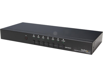 StarTech.com Multiple Video Input with Audio to HDMI Scaler Switcher - HDMI/VGA/Component VS721MULTI