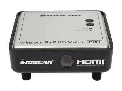 IOGEAR Long Range Wireless 5 x 2 HD Matrix Pro Receiver GWHDRX01