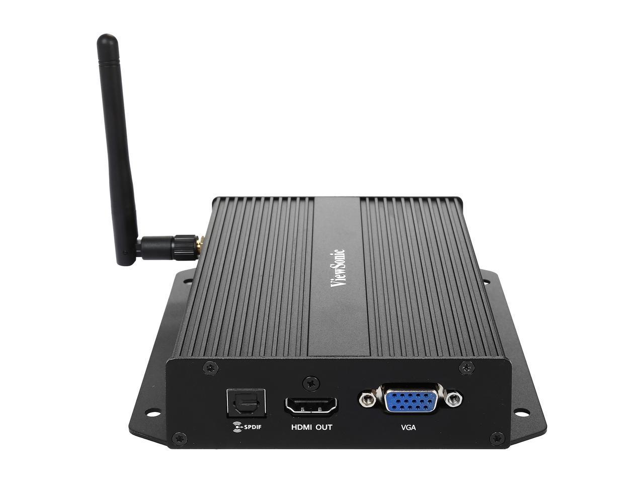 ViewSonic NMP580-W 1080p 16GB Wireless Network Digital Signage Media Player