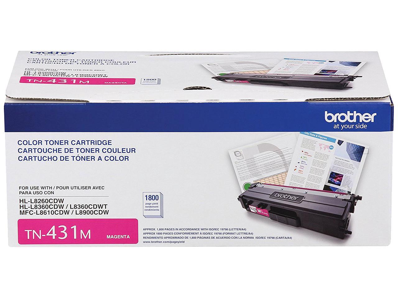 Brother TN431M Toner Cartridge - Magenta