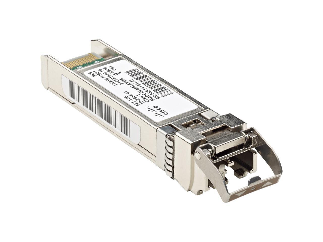 CISCO FET-10G= 10G Fabric Extender Transceiver, LC duplex connector