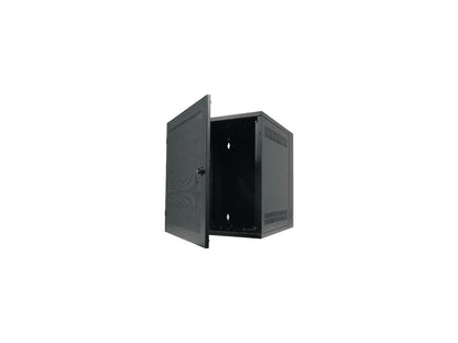 APC AR100HD 13U NetShelter WX w/Threaded Hole Vertical Mounting Rail Vented Front Door Black
