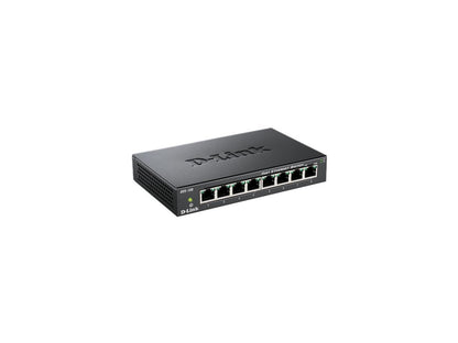 D-Link DES-108 Unmanaged 8-Port Fast Ethernet Switch