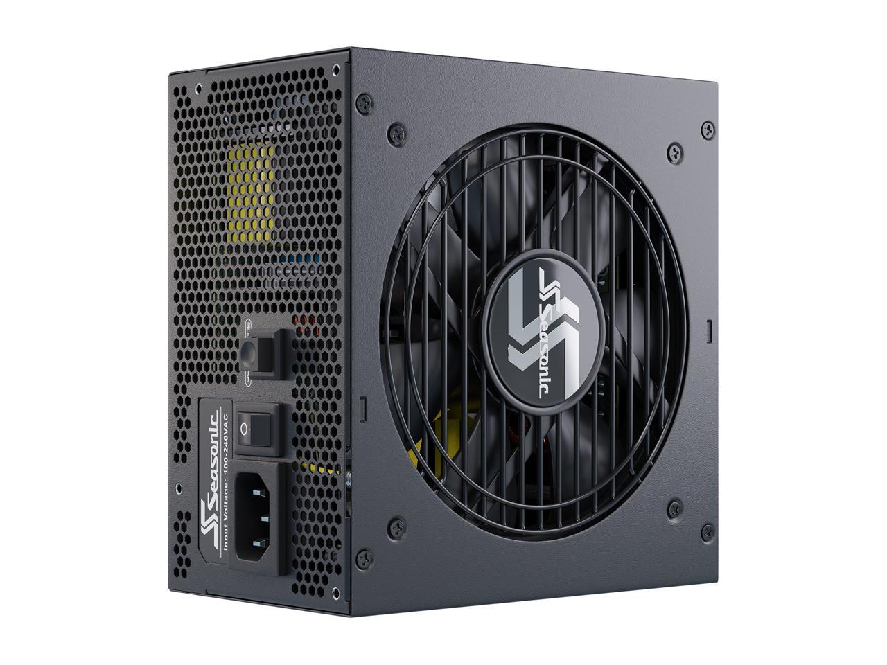 Seasonic FOCUS GX-650, 650W 80+ Gold, Full-Modular, Fan Control in Fanless, Silent, and Cooling Mode, 10 Year Warranty, Perfect Power Supply for Gaming and Various Application, SSR-650FX.