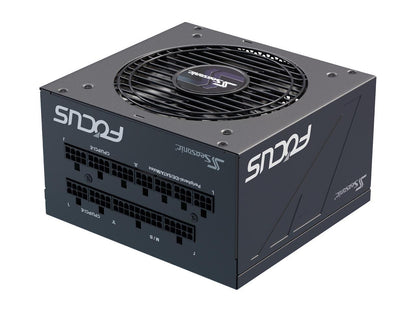 Seasonic FOCUS GX-850, 850W 80+ Gold, Full-Modular, Fan Control in Fanless, Silent, and Cooling Mode, 10 Year Warranty, Perfect Power Supply for Gaming and Various Application, SSR-850FX.