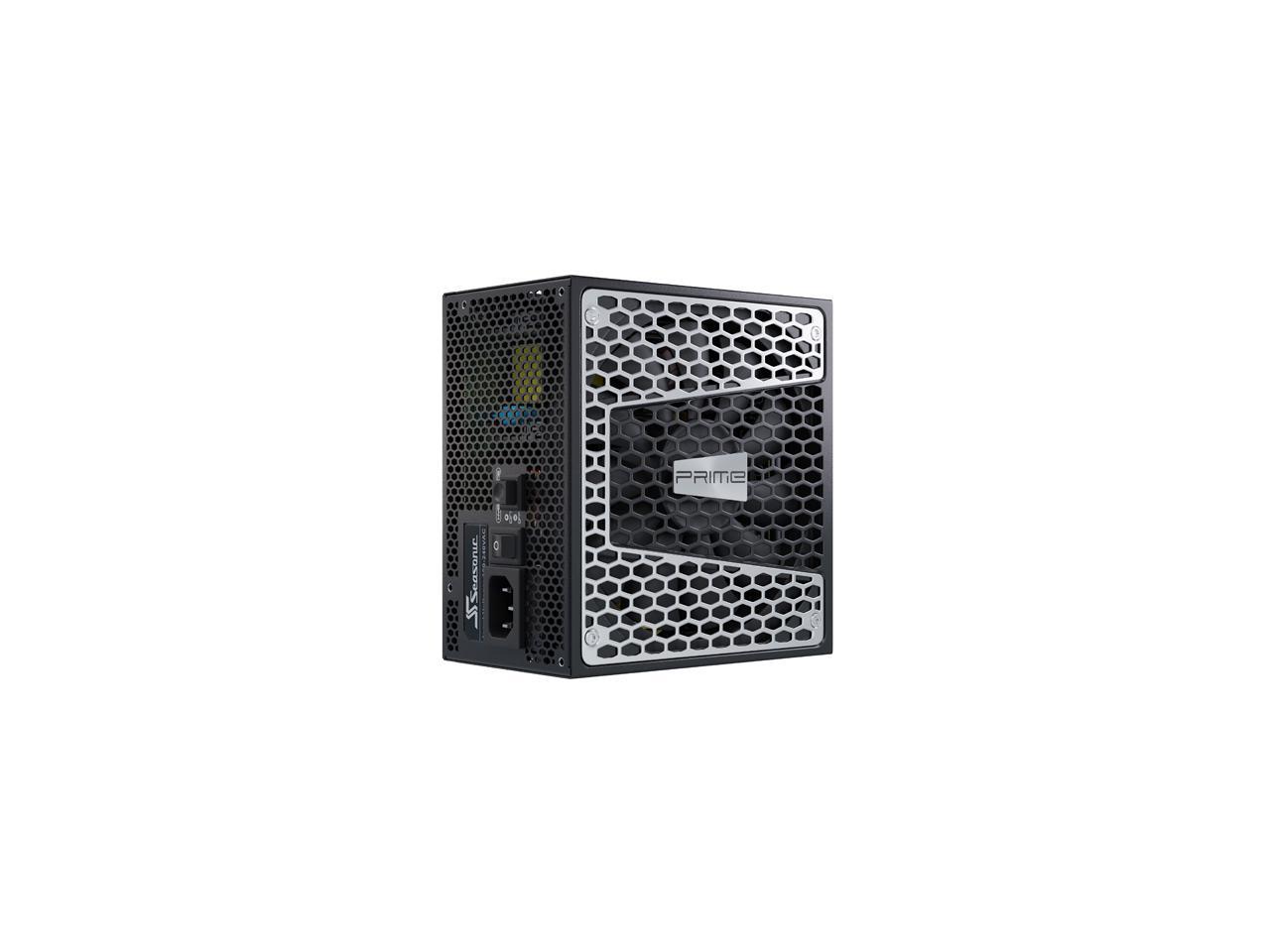 Seasonic PRIME GX-750, 750W 80+ Gold, Full Modular, Fan Control in Fanless, Silent, and Cooling Mode, 12 Year Warranty, Perfect Power Supply for Gaming and High-Performance Systems, SSR-750GD2.