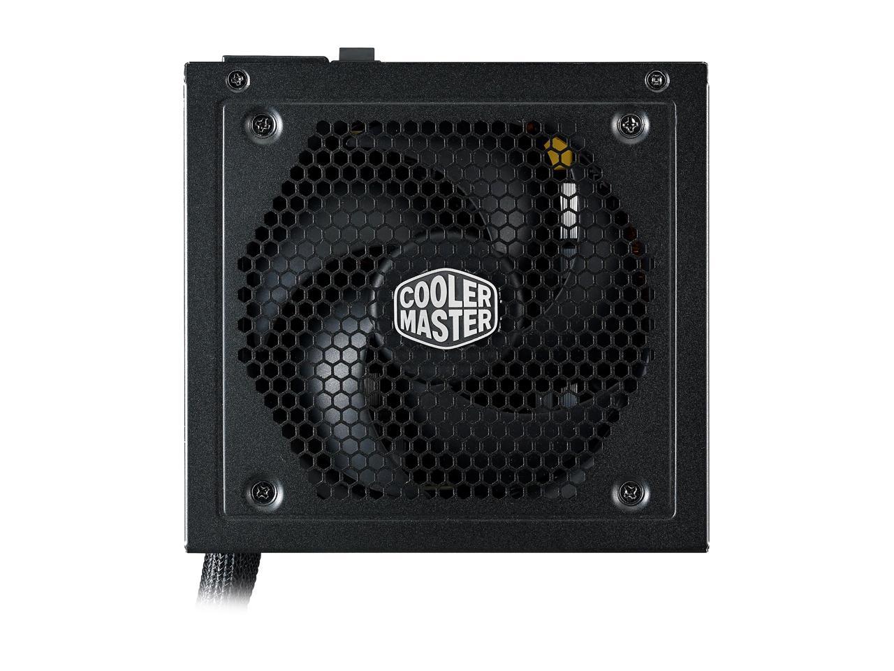 Cooler Master Master Watt 650W Semi-Fanless Silencio Fan, Semi-Modular 80 PLUS Bronze Power Supply